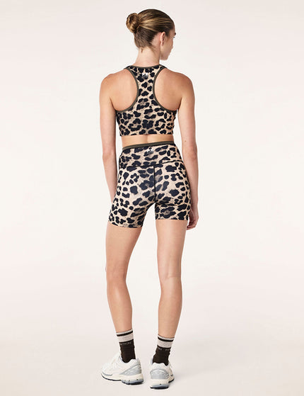PE Nation Stellar 5" Bike Short - Leopardimage4- The Sports Edit