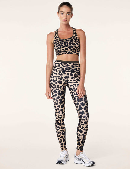 PE Nation Stellar Sports Bra - Leopardimage4- The Sports Edit