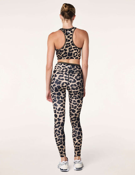 PE Nation Stellar Sports Bra - Leopardimage6- The Sports Edit