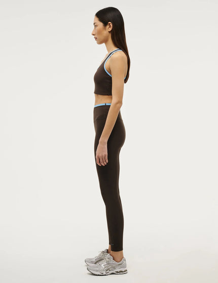 PE Nation Vita Full Length Legging - Coffeeimage6- The Sports Edit