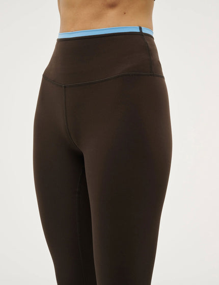 PE Nation Vita Full Length Legging - Coffeeimage2- The Sports Edit