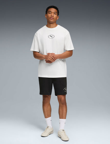PUMA Puma Classics 8" Pintuck Short - Puma Blackimage3- The Sports Edit