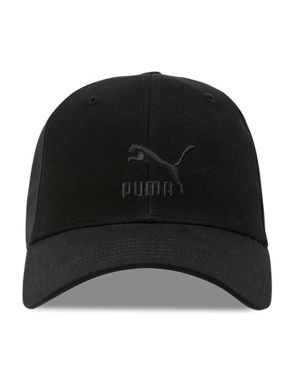 PUMA Classics Baseball Cap - Blackimage2- The Sports Edit