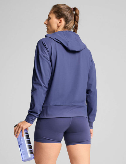 PUMA Cloudspun Hoodie - Blue Crystalimage2- The Sports Edit