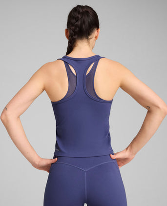 Cloudspun Mesh 2-in-1 Tank - Blue Crystal