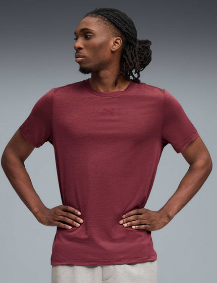 PUMA Cloudspun Tee - Ruby Shimmer Heatherimage1- The Sports Edit