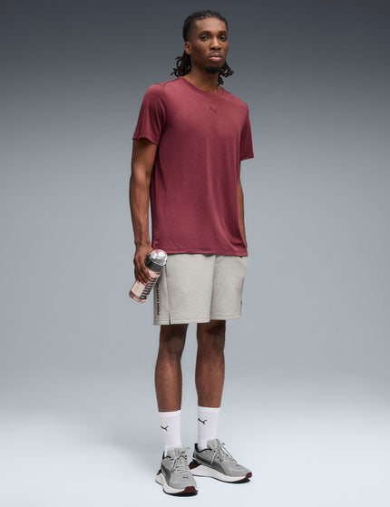 PUMA Cloudspun Tee - Ruby Shimmer Heatherimage3- The Sports Edit