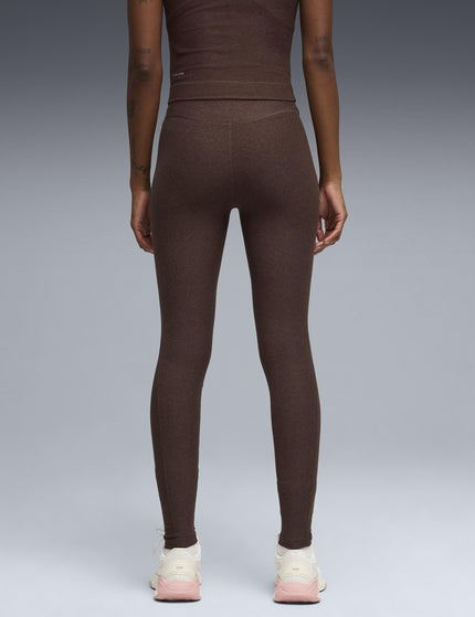 PUMA Cloudspun Tights - Chocolate Brownimages2- The Sports Edit