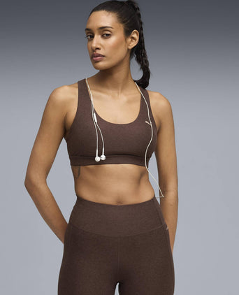 Cloudspun Training Bra - Chocolate Brown
