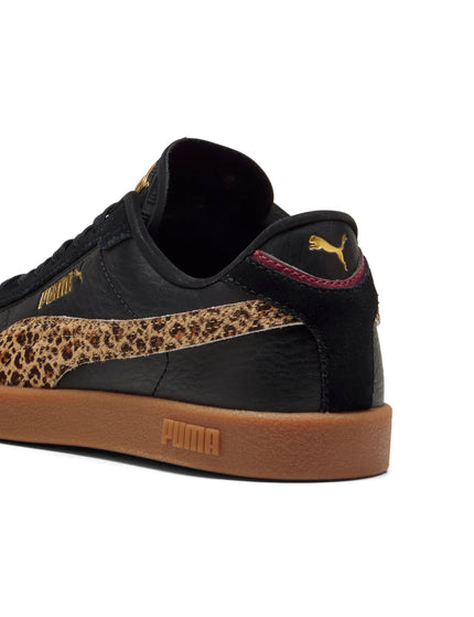 PUMA Club II Era Animal Flair Sneakers - Black/Toasted Almondimage5- The Sports Edit