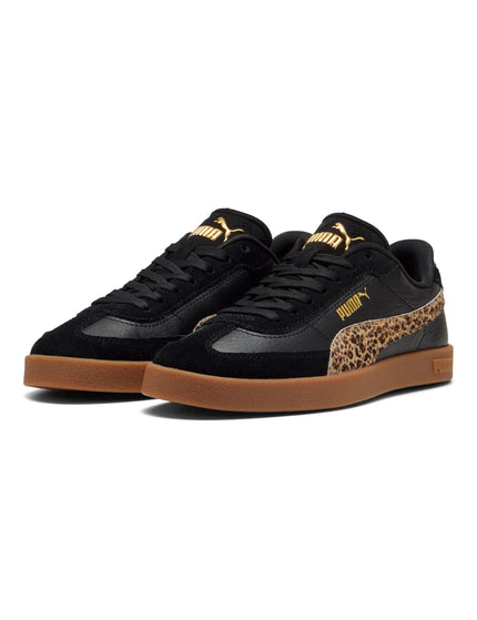 PUMA Club II Era Animal Flair Sneakers - Black/Toasted Almondimage2- The Sports Edit