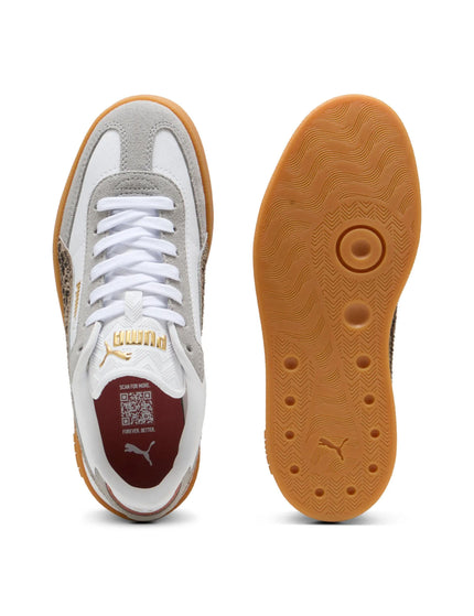 PUMA Club II Era Animal Flair Sneakers - White/Dusky Grey/Grey Echoimage6- The Sports Edit