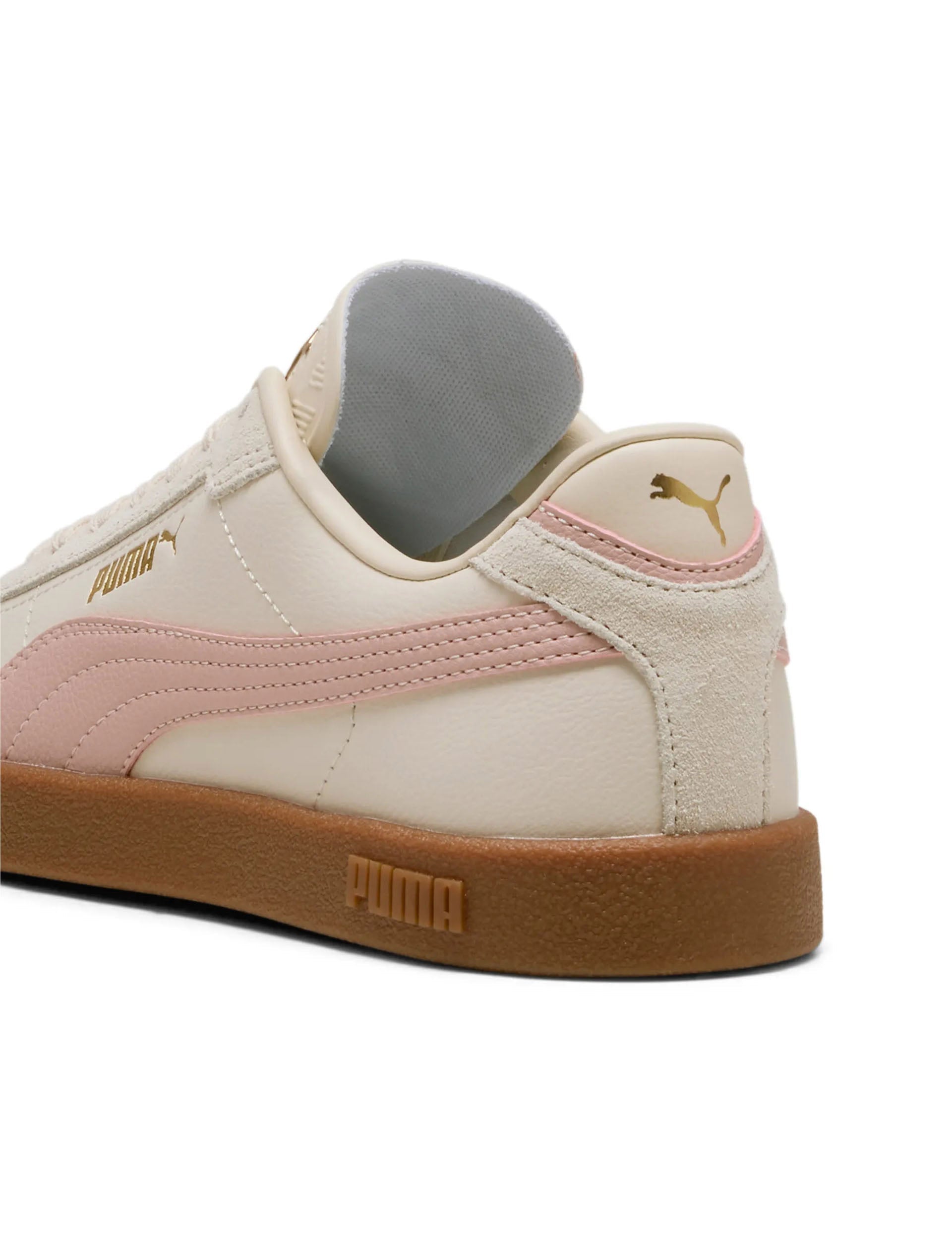 PUMA | Club II Era Sneakers - Alpine Snow/Rose/Gum | The