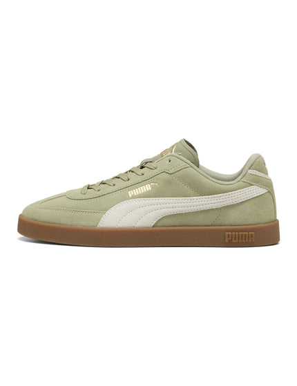 PUMA Club II Era Suede Sneakers - Lux Army/Frosted Ivoryimages3- The Sports Edit