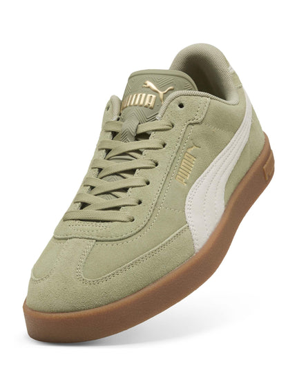 PUMA Club II Era Suede Sneakers - Lux Army/Frosted Ivoryimages5- The Sports Edit