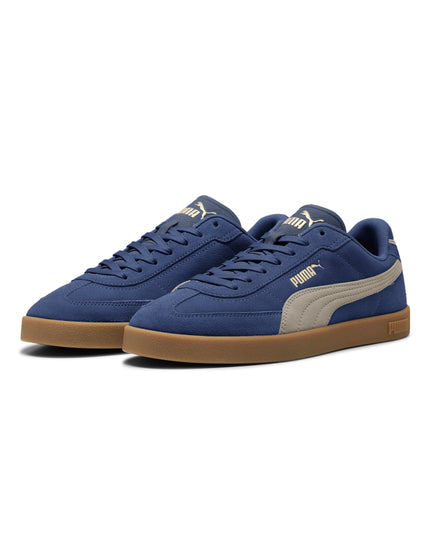 PUMA Club II Era Suede Sneakers - Persian Blue/Desert Dustimages2- The Sports Edit