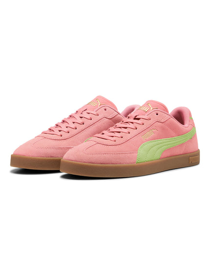 PUMA Club II Era Suede Sneakers - Pinkscape/Fizzy Lightimages2- The Sports Edit