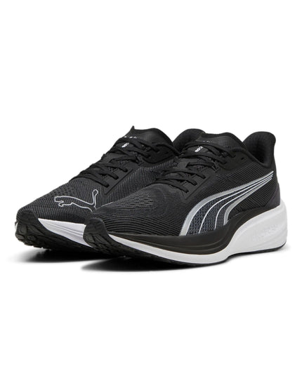 PUMA Darter Pro Running Shoes - Black/Whiteimage2- The Sports Edit