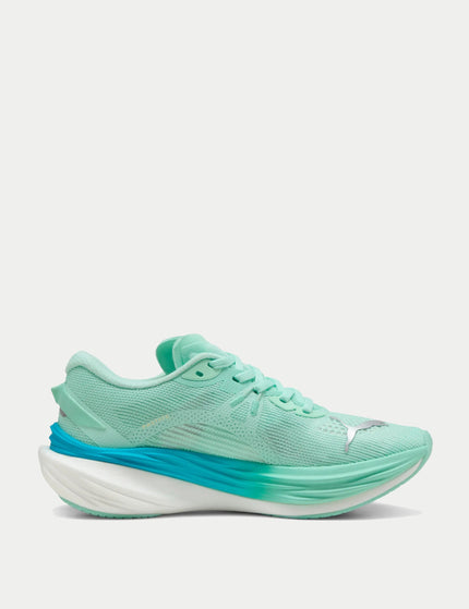 PUMA Deviate NITRO 3 Running Shoes - Mint Melt/Speed Blueimage1- The Sports Edit