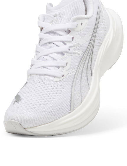 PUMA Deviate NITRO 3 Running Shoes - White/Feather Grey/Silverimage5- The Sports Edit