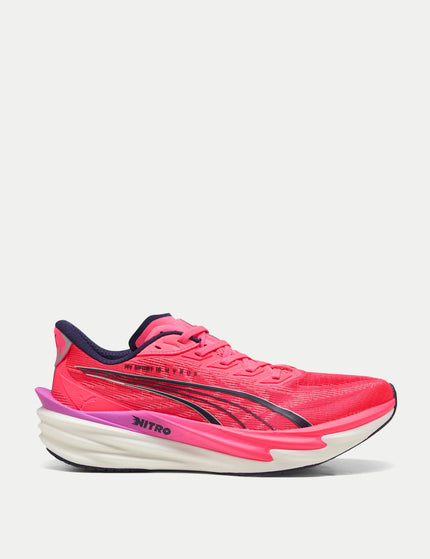 PUMA Deviate Nitro 4 Puma x Hyrox - Puma White/Electric Orchid/Pure Pinkimages1- The Sports Edit