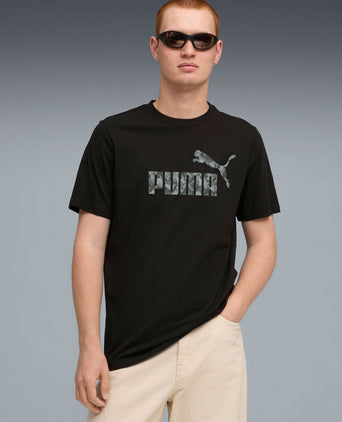 Essentials Camo Tee - Puma Black