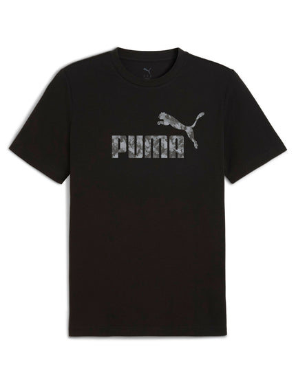 PUMA Essentials Camo Tee - Puma Blackimages4- The Sports Edit