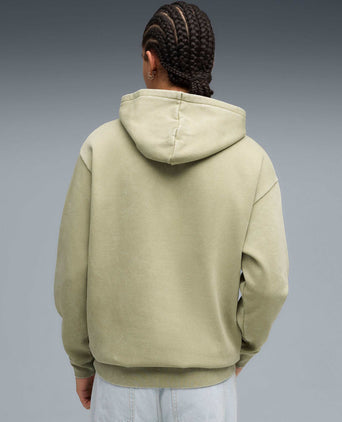 Essentials Elevated Relaxed Wash Hoodie - Lux Army