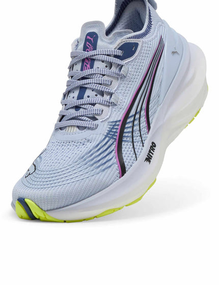 PUMA ForeverRun NITRO 2 Running Shoes - Cool Weather/Yellow Alertimage4- The Sports Edit