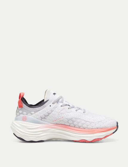 PUMA ForeverRun NITRO Shoes - White/Sunset Glow/Galactic Greyimage1- The Sports Edit