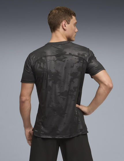 PUMA Cloudspun Embossed Short Sleeve T-Shirt - Puma Blackimages2- The Sports Edit