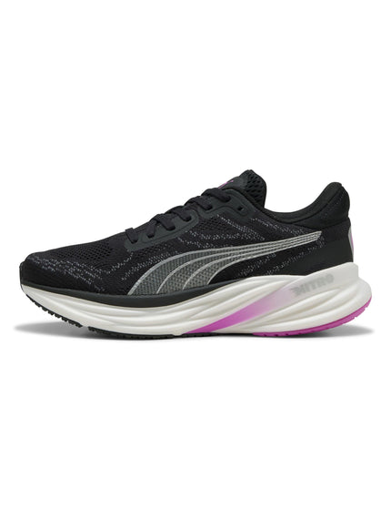 PUMA Magnify NITRO 2 Shoes - Black/Pure Magentaimage3- The Sports Edit