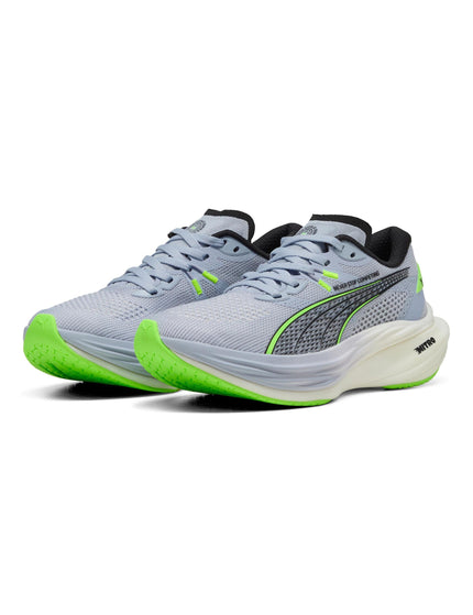 PUMA Puma x Hyrox Deviate NITRO 3 Running Shoes - Cool Weather/Green Glareimage2- The Sports Edit