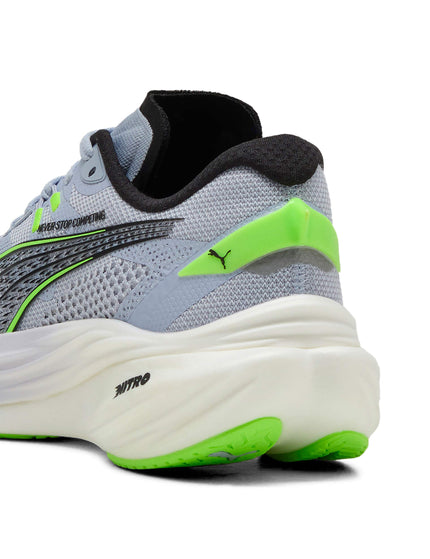 PUMA Puma x Hyrox Deviate NITRO 3 Running Shoes - Cool Weather/Green Glareimage5- The Sports Edit