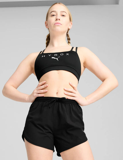 PUMA Puma x Hyrox Move Strappy Bra - Blackimage1- The Sports Edit