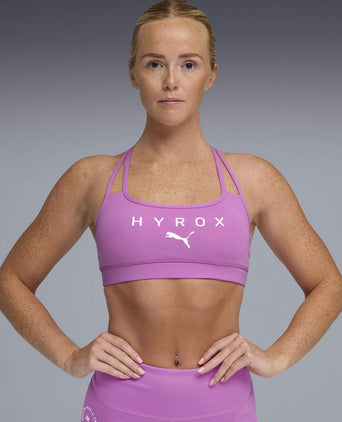 Puma x Hyrox Move Strappy Bra - Electric Orchid