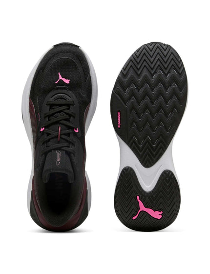 PUMA PWR Hybrid Training Shoes - Black/Ruby Shimmer/Pink Pixelimages3- The Sports Edit
