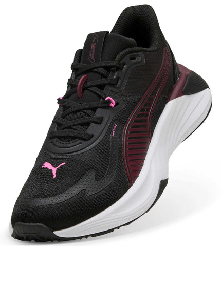 PUMA PWR Hybrid Training Shoes - Black/Ruby Shimmer/Pink Pixelimages5- The Sports Edit