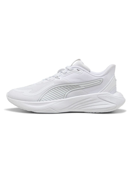 PUMA PWR Hybrid Training Shoes - White/Silverimages4- The Sports Edit