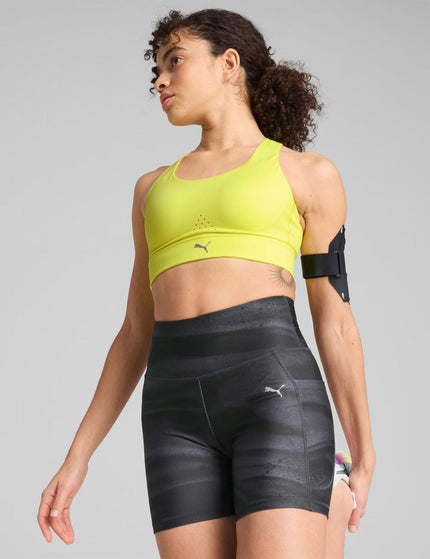 PUMA PWRbreathe Run Bra - Lemon Sherbertimage1- The Sports Edit