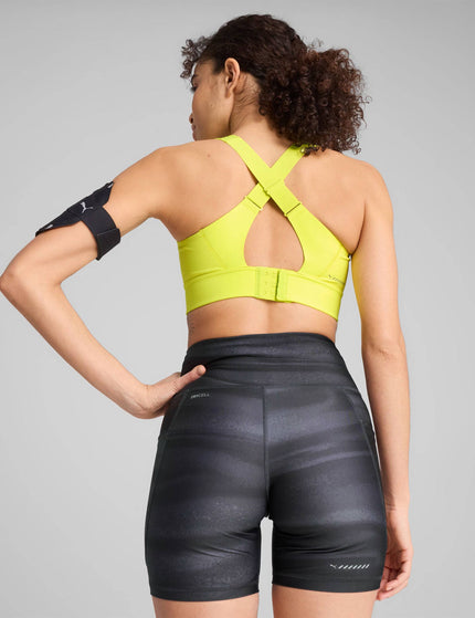 PUMA PWRbreathe Run Bra - Lemon Sherbertimage2- The Sports Edit