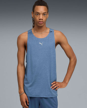 Run Cloudspun Tank - Dark Indigo-heather