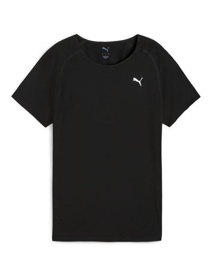 PUMA Run Cloudspun Tee - Blackimage4- The Sports Edit