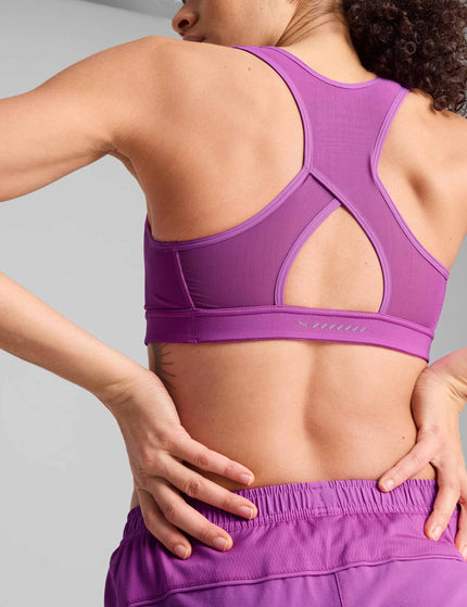PUMA Running 4Keeps Bra - Wild Berryimages4- The Sports Edit