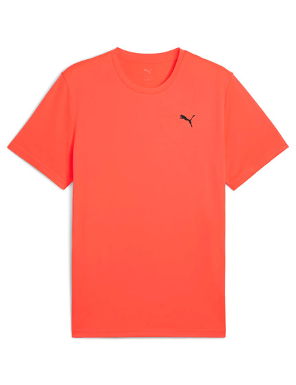 PUMA Tad Essentials Solid Cat Tee - Glowing Redimages4- The Sports Edit