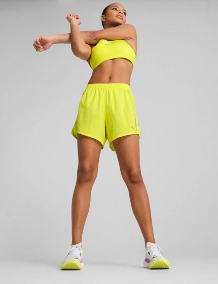 PUMA Velocity 5" Running Shorts - Lemon Sherbertimage3- The Sports Edit