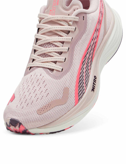 PUMA Velocity NITRO 3 Shoes - Mauve Mist/Sunset Glowimage5- The Sports Edit