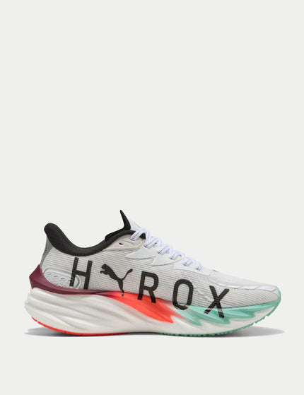 PUMA Puma x Hyrox Velocity NITRO 4 Shoes - White/Mint Melt/Glowing Redimages1- The Sports Edit