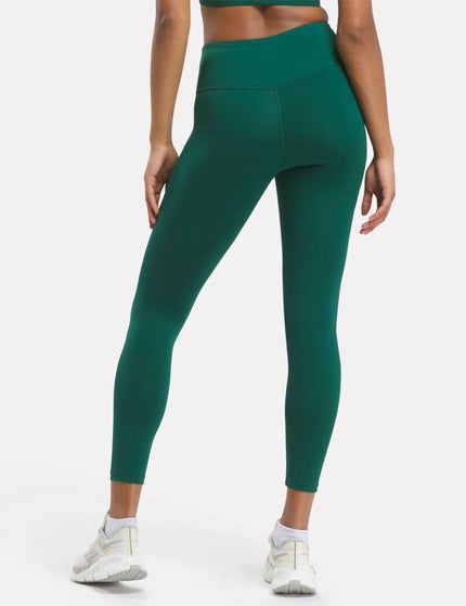 Reebok Active Collective Dreamblend 7/8 Leggings - Collegiate Greenimage2- The Sports Edit