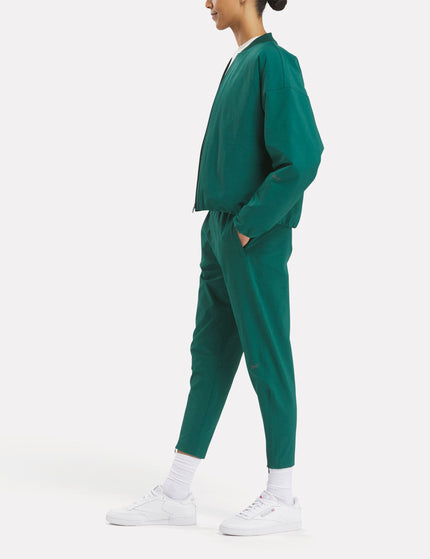 Reebok Active Collective Skystretch Woven Pant - Collegiate Greenimage5- The Sports Edit